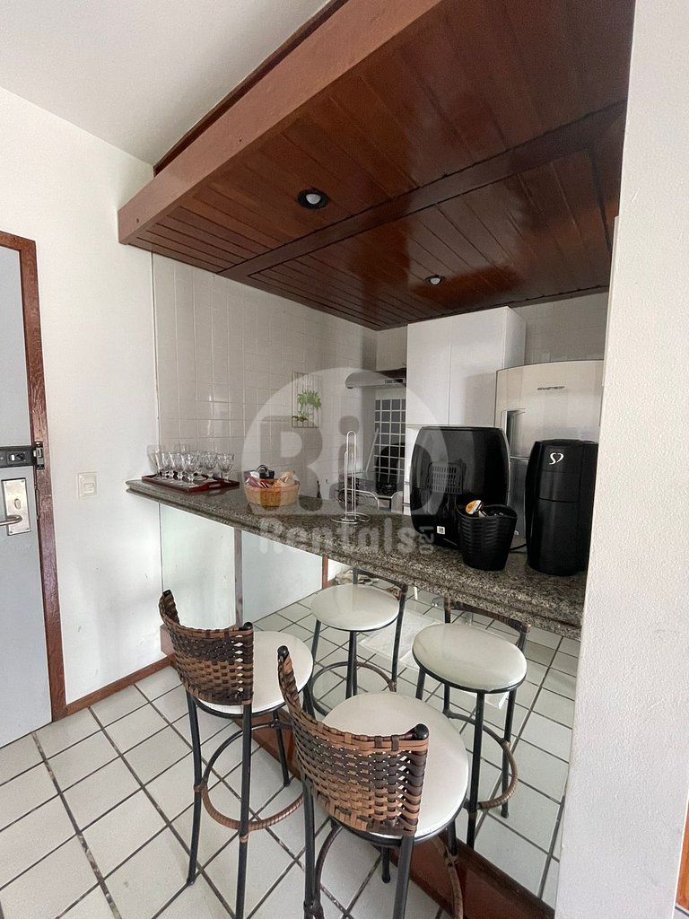 Recife flat with a pool in Boa Viagem