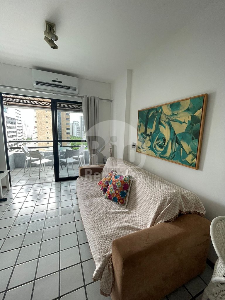 Recife flat with a pool in Boa Viagem