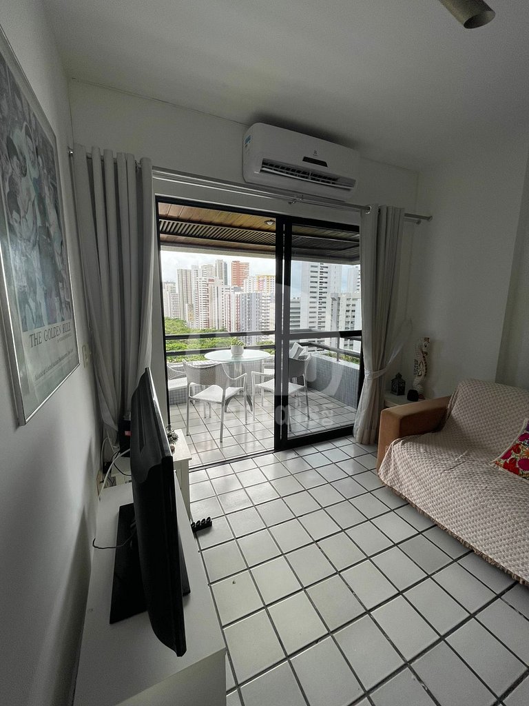 Recife flat with a pool in Boa Viagem