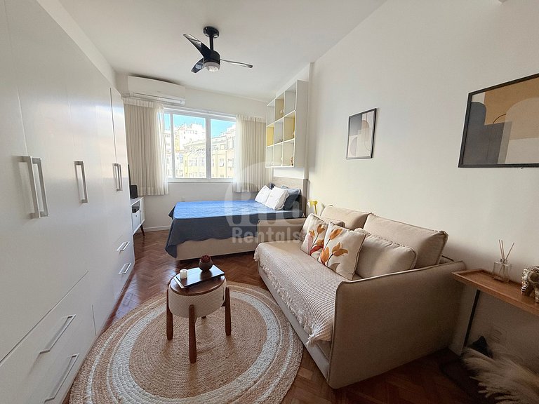 Studio with sea view next to the Copacabana Palace
