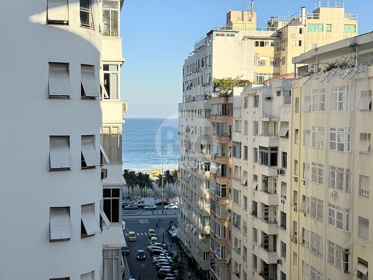 Studio vista para o mar perto Copacabana Palace