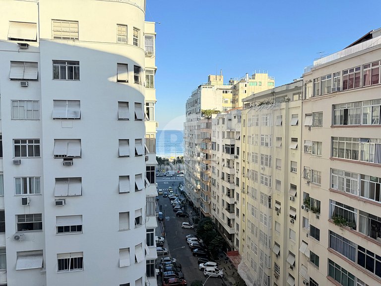 Estudio con vista al mar junto al Copacabana Palace