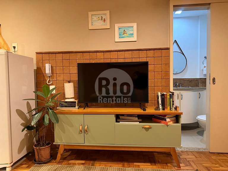 Cozy living room and bedroom in Copacabana
