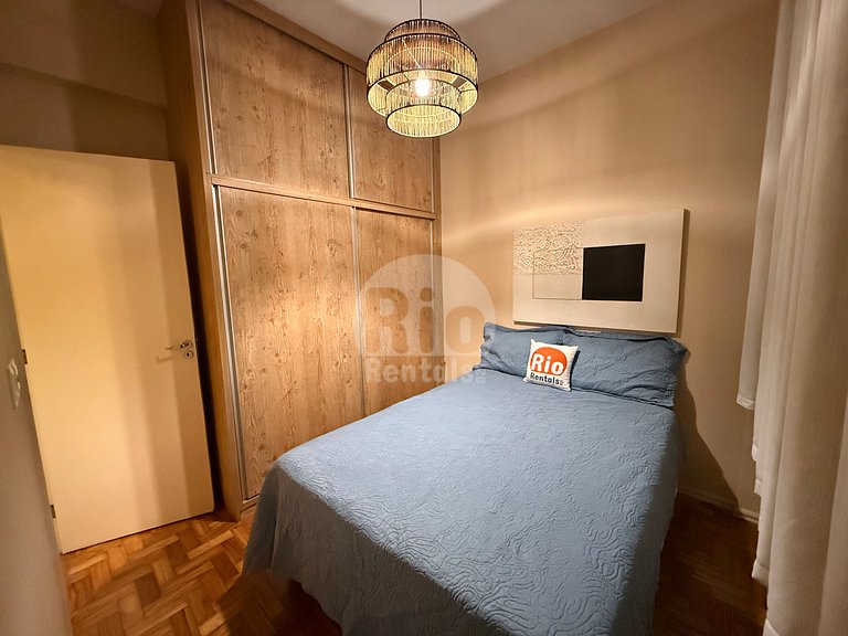 Cozy living room and bedroom in Copacabana