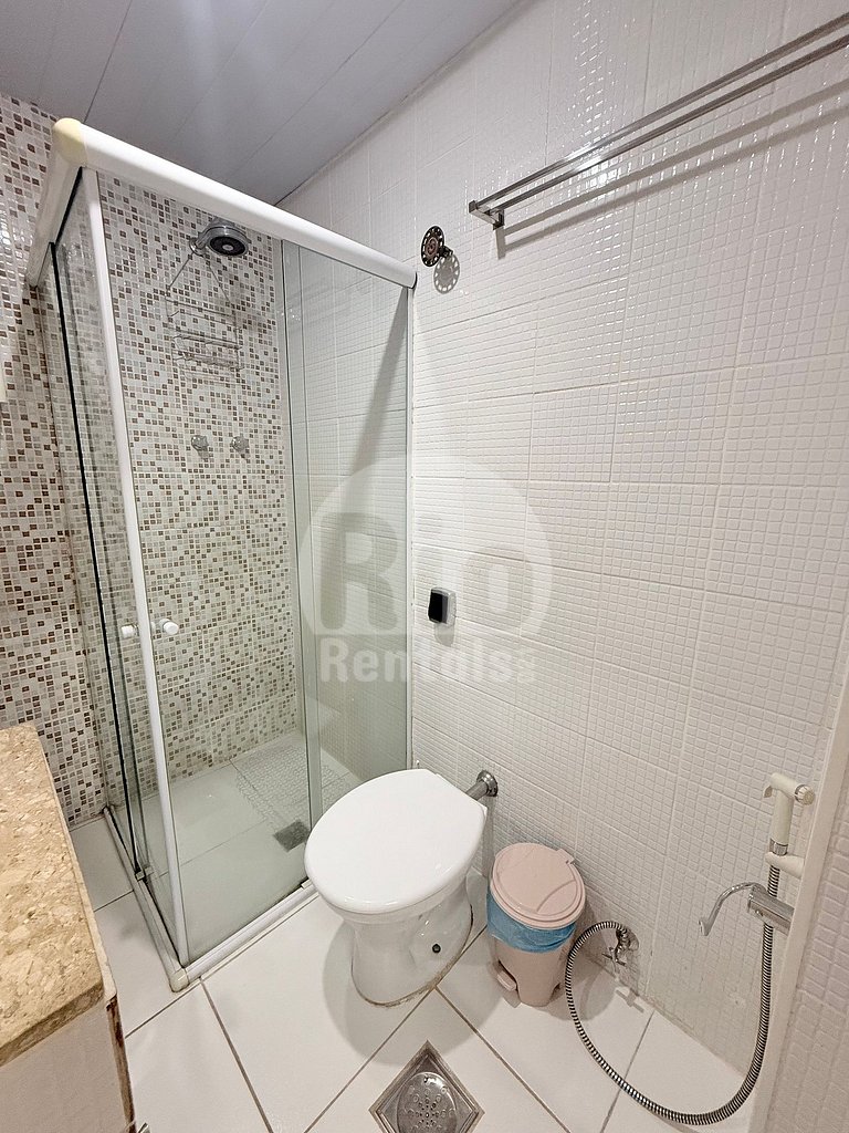 Estudio com vista para Praia de Copacabana