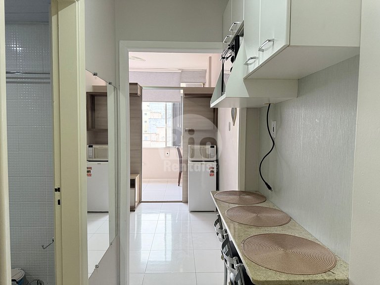 Estudio com vista para Praia de Copacabana