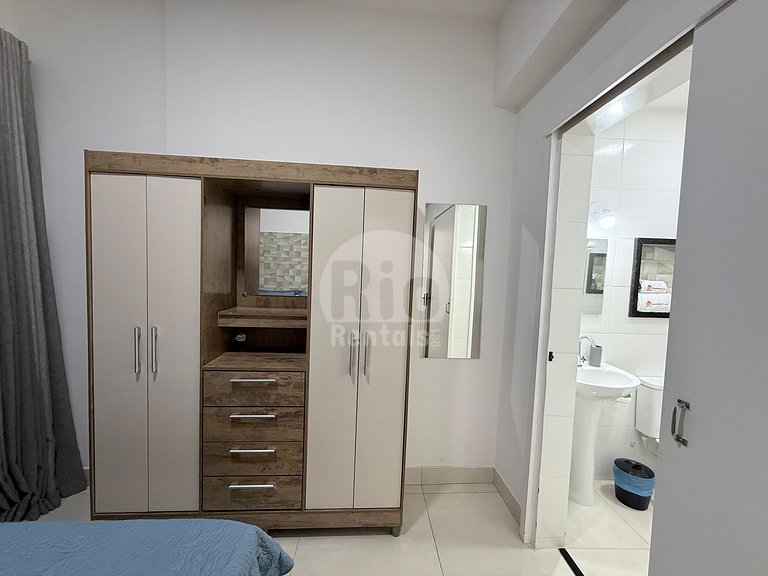 Apartamento de um quarto em Copacabana