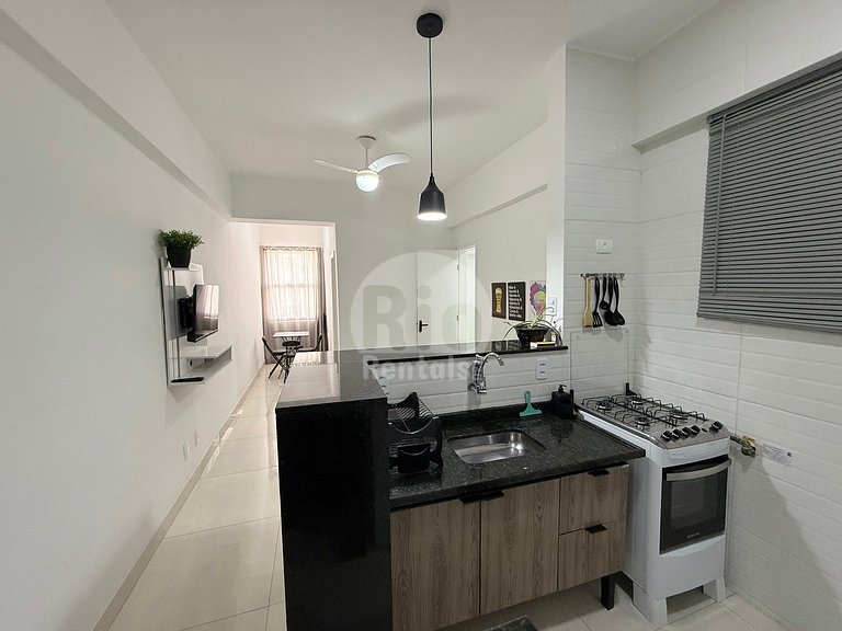 Apartamento de um quarto em Copacabana