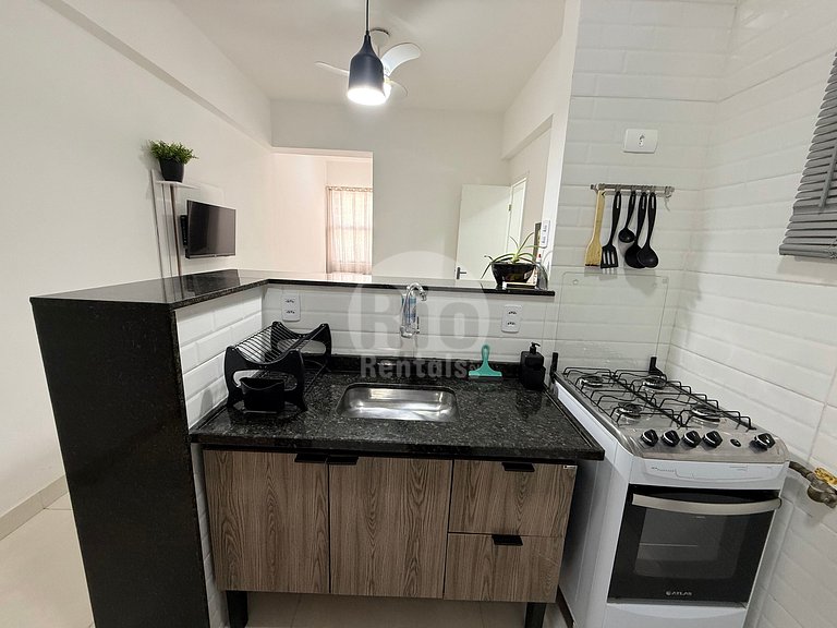 Apartamento de um quarto em Copacabana