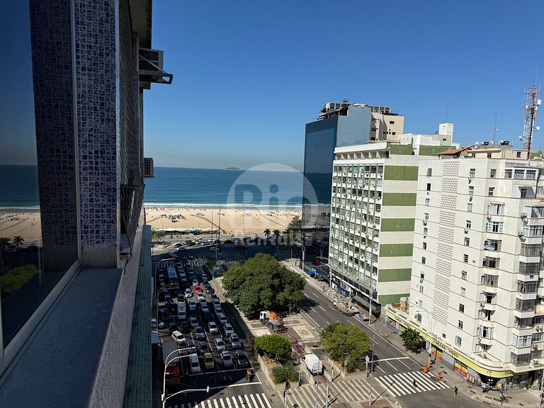 Estudio com vista para Praia de Copacabana