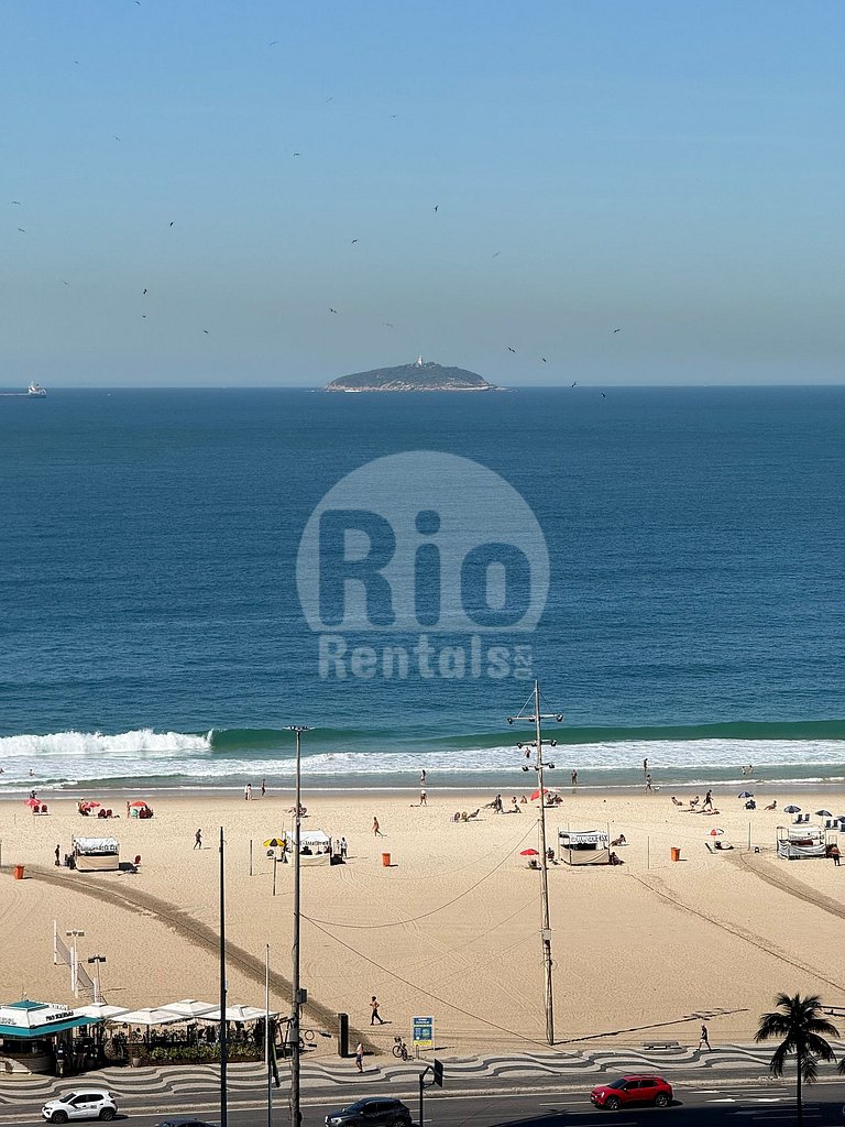 Studio with a view of Copacabana Beach