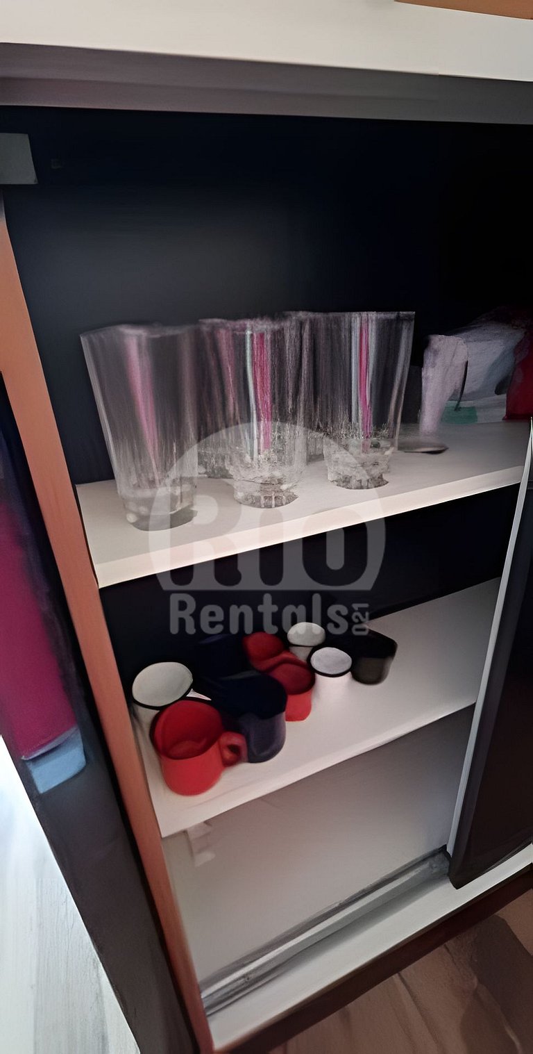Charmoso apt p até 4 pessoas reformado beira praia