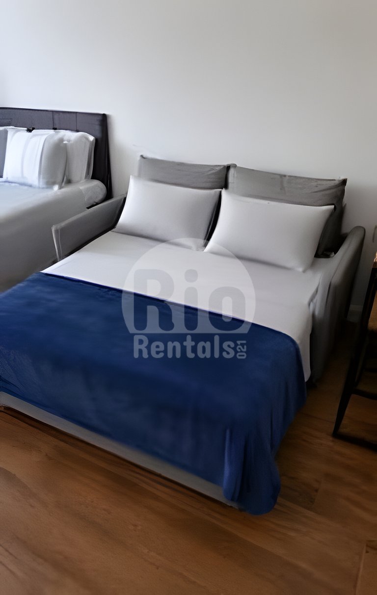 Charmoso apt p até 4 pessoas reformado beira praia