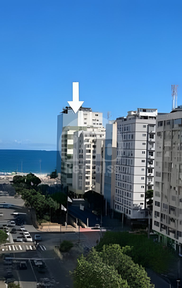 Charmoso apt p até 4 pessoas reformado beira praia