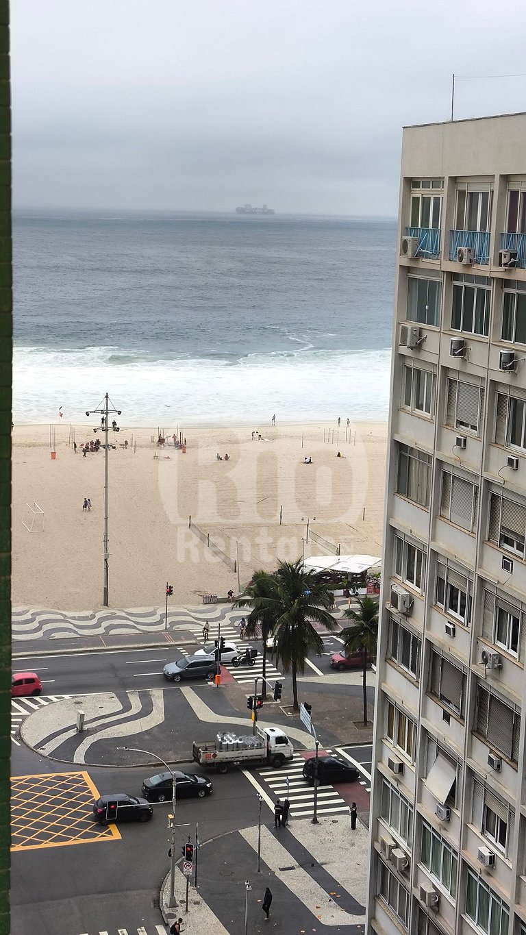 Studio with a view of Copacabana Beach