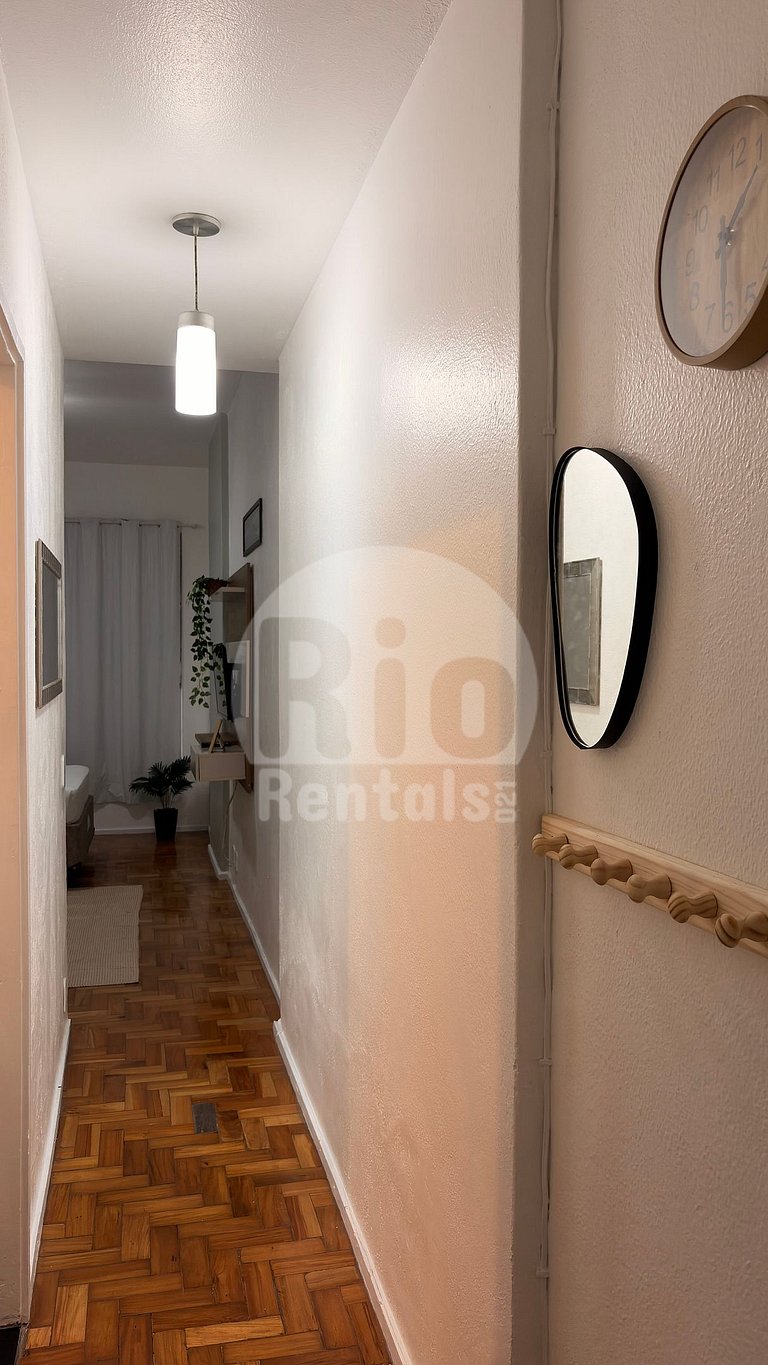 Estudio con vista a la playa de Copacabana - Alquileres Río