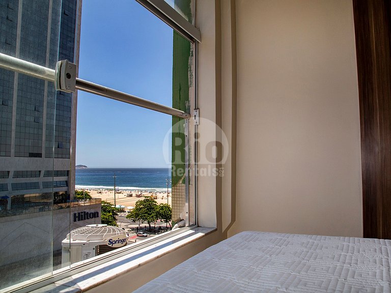 Apartamento para 4 pessoas, perto da praia de Copacabana.