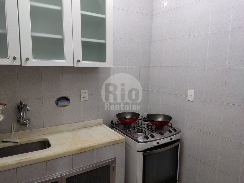 Rio Rentals 021 - C009 Apartamento confortável em Copacabana