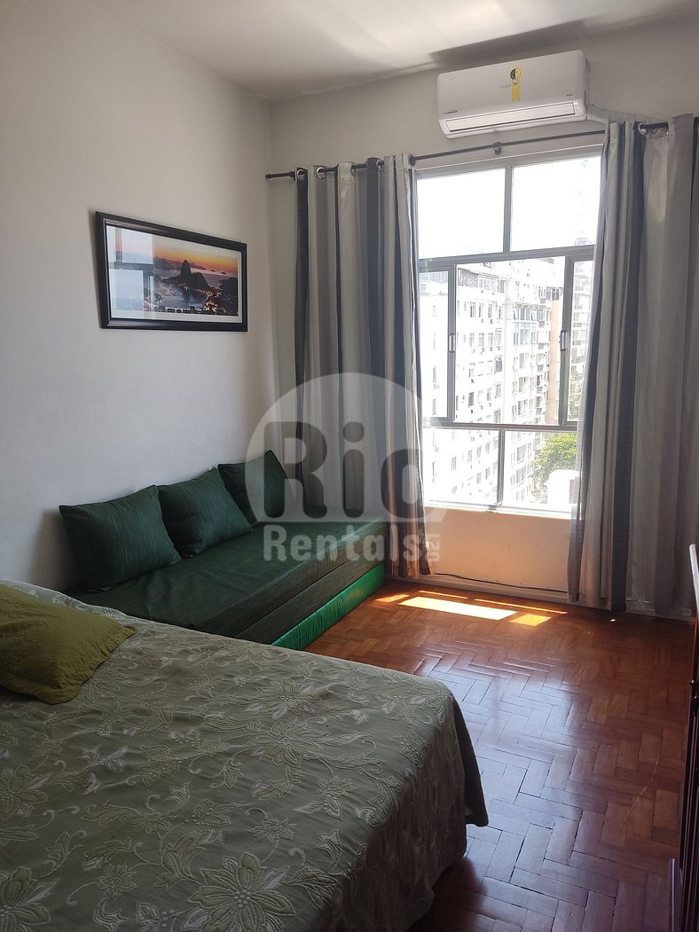 Rio Rentals 021 - C026 - Apartamento com vista para a praia