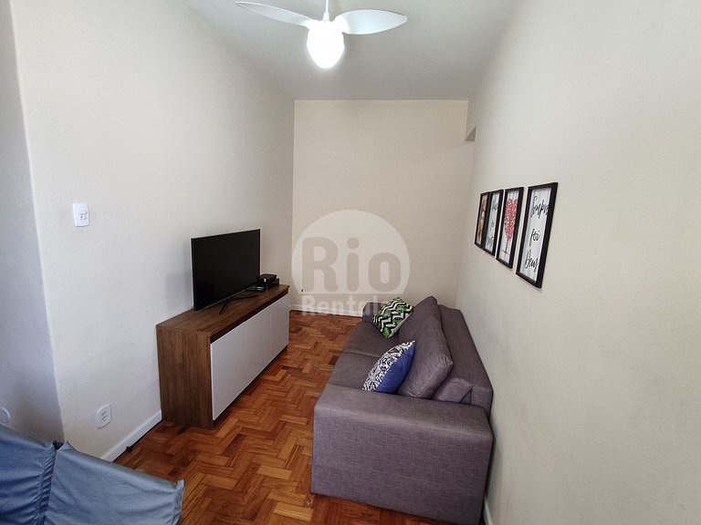 Rio Rentals 021 - U020 Lindo apartamento aconchegando em Cop