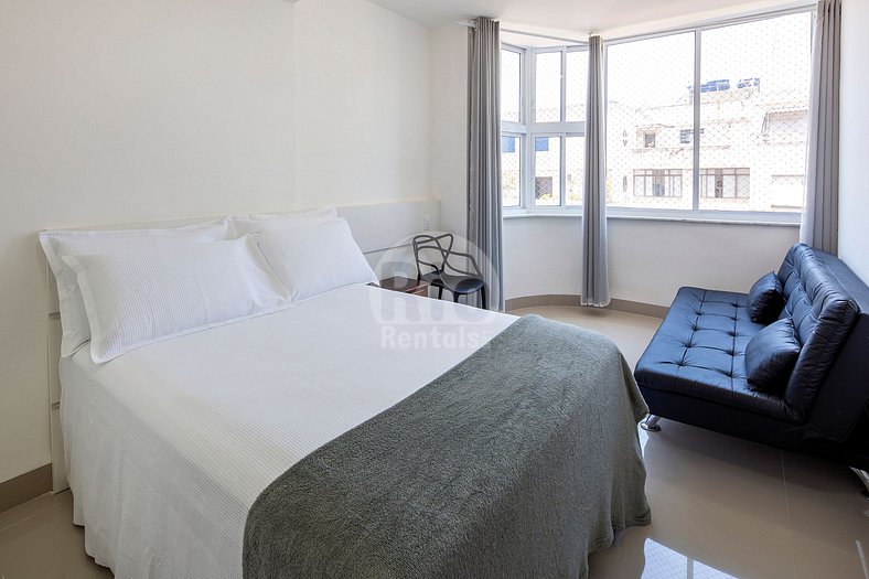 T029 apartamento de luxo de 3 quartos 1 suite em Copacabana.